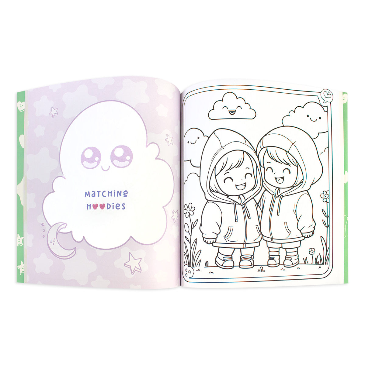 Snuggly Vibes BFFs Coloring Book