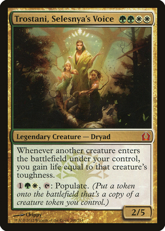 Trostani, Selesnya's Voice - (Foil): Return to Ravnica