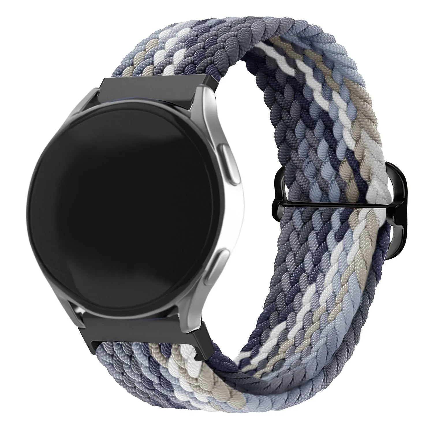 Bracelet tressé réglable Suunto 9 Peak (mandala noir)