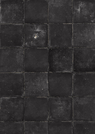 Scuttle black clay tile effect photography backdrop