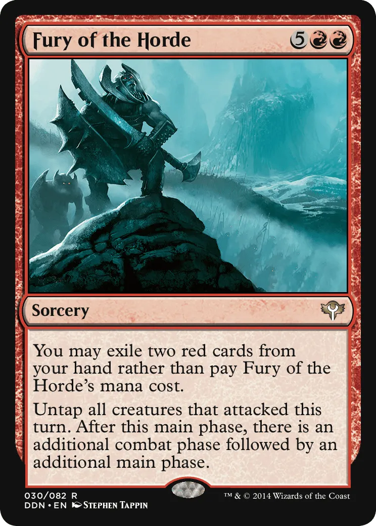 Fury of the Horde MTG - Duel Decks: Speed vs. Cunning #30 (English)