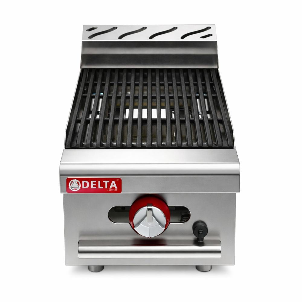 ASADOR DELTA 1-ASR | Asador | Frente 30.5 cm | Gas | Restaurante Bistro Cocina Industrial | Asador Grill Comercial Industrial a Gas Eléctrico Carne Pollo Hamburguesas Salchichas Hot Dogs Acero Inoxidable Taquería Restaurante Cocina Industrial Negocio