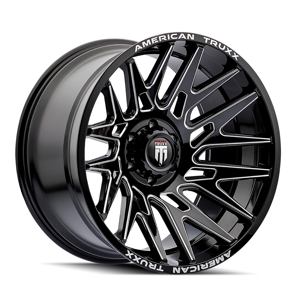 AMERICAN TRUXX EVOLUTION GLOSS BLACK MILLED