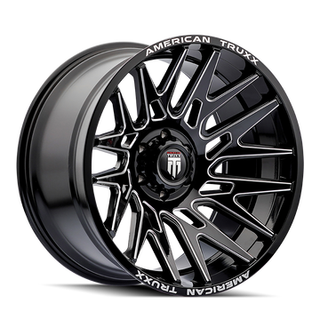 AMERICAN TRUXX EVOLUTION GLOSS BLACK MILLED