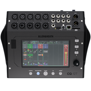 Allen & Heath CQ-12T Compact 12-Channel Digital Mixer w/ Screen-Easy Music Center