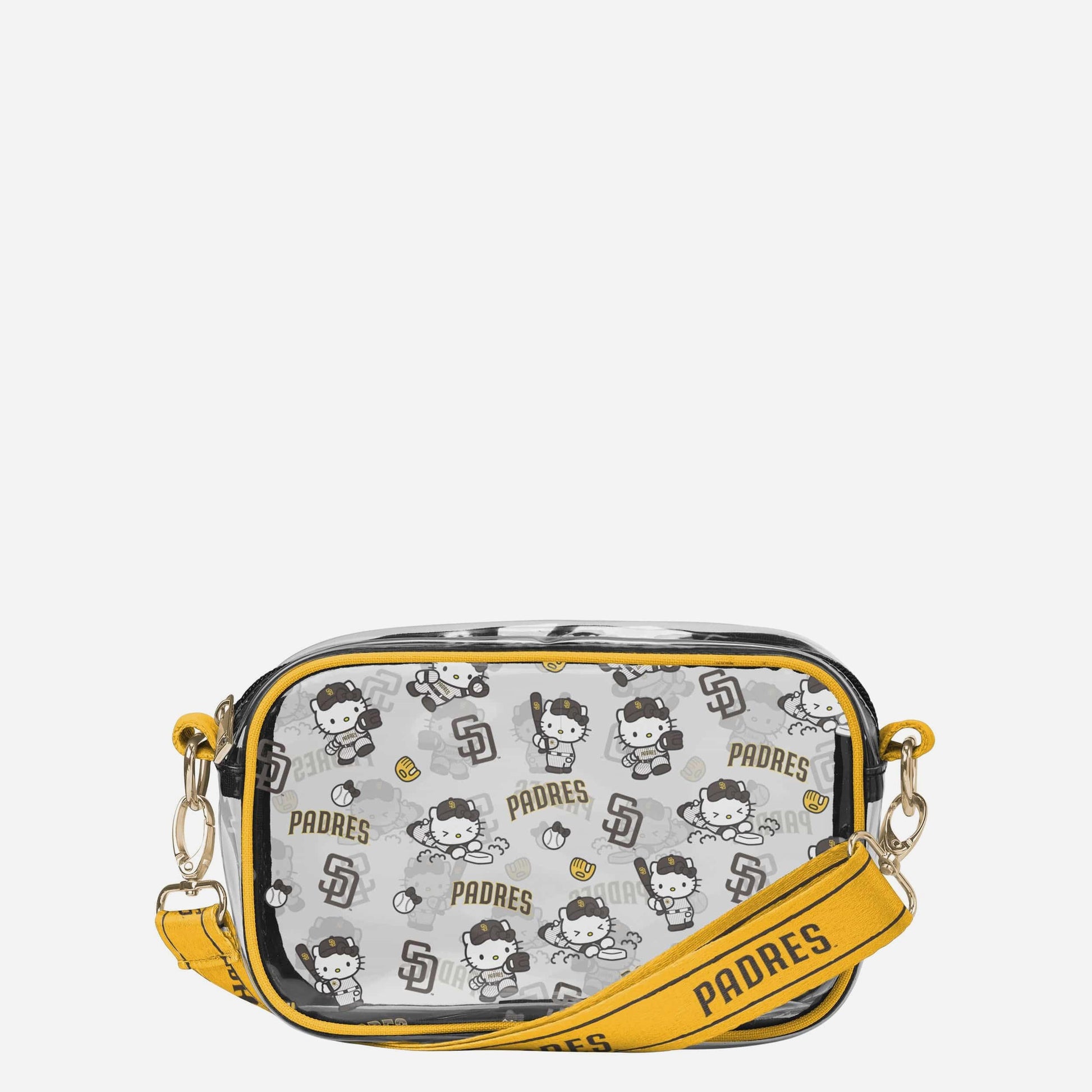 San Diego Padres Hello Kitty® Clear Crossbody Bag FOCO - FOCO.com
