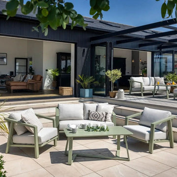 Hartman Alora 2 Seater Lounge Set in Sage Green
