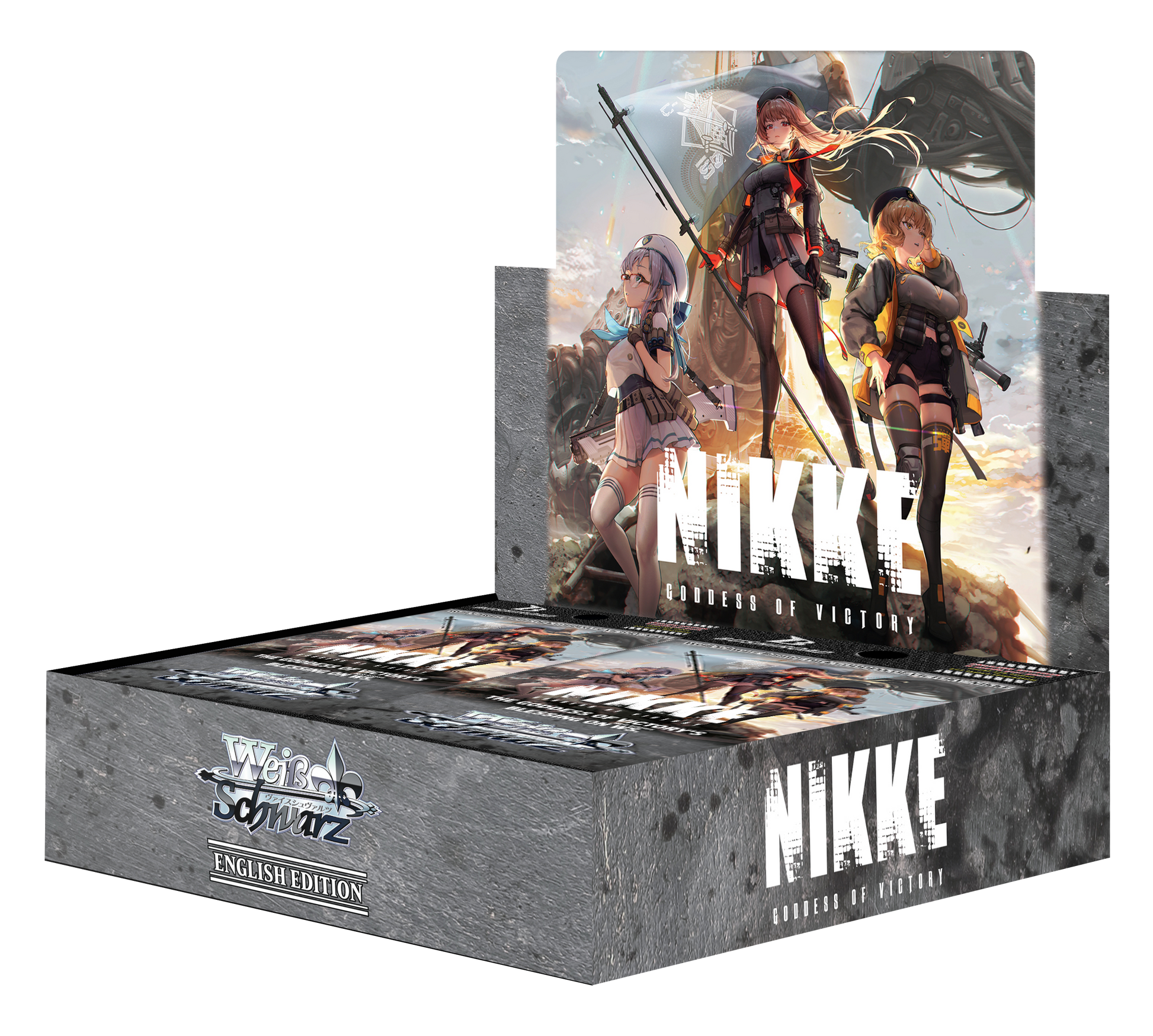 Weiss Schwarz English "Goddess of Victory: NIKKE" Booster Box / Case REPRINT [PO 1/30/26]