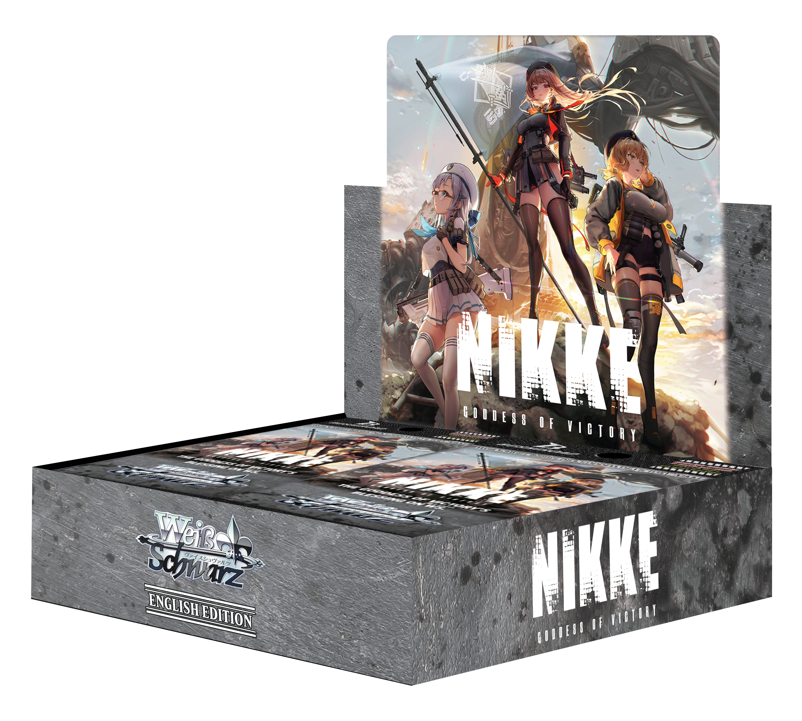 Weiss Schwarz English "Goddess of Victory: NIKKE" Booster Box / Case REPRINT [PO 1/30/26]