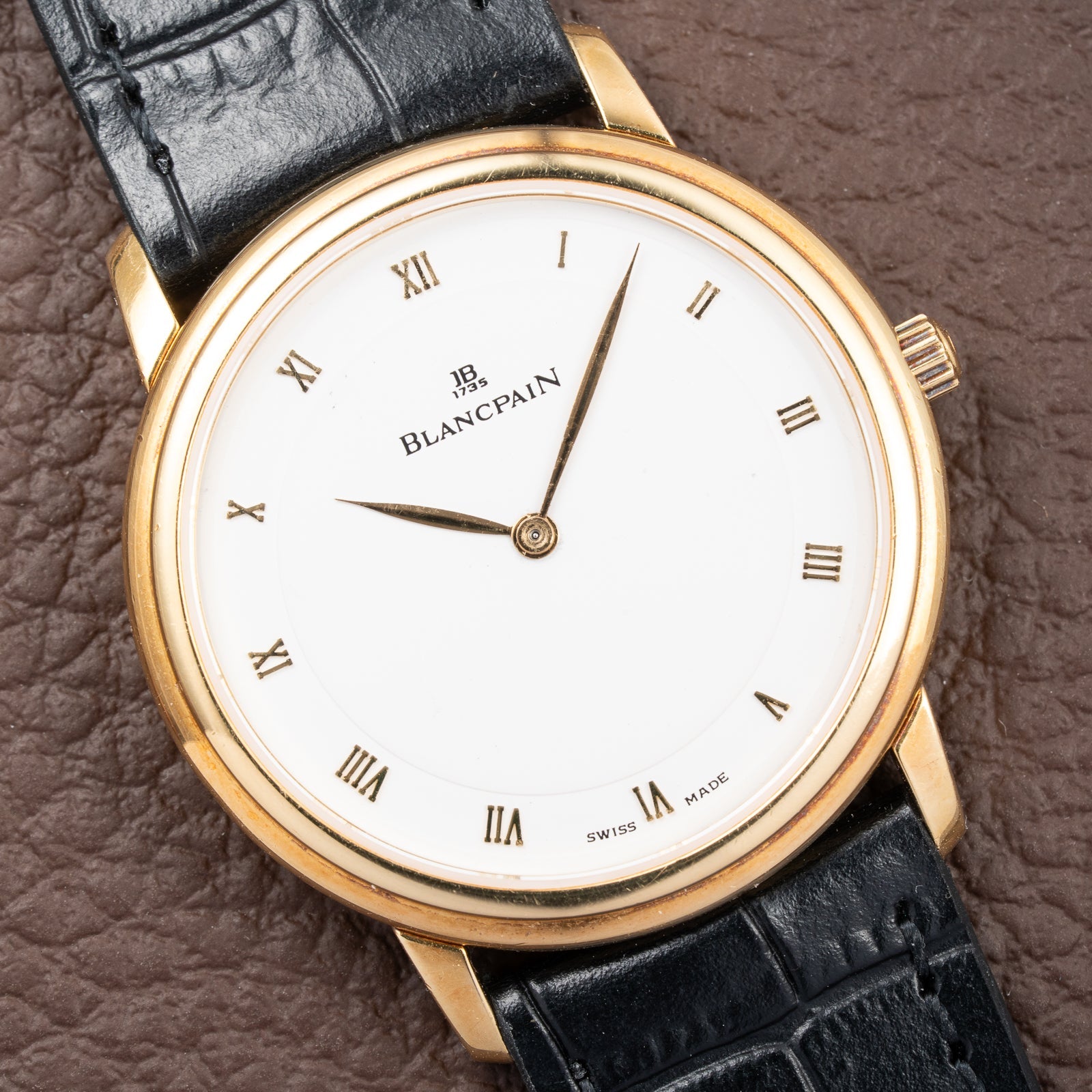 Blancpain Villeret Ultra Thin Automatic 18K Yellow Gold Ref. 0071-3342-55 from 1990s