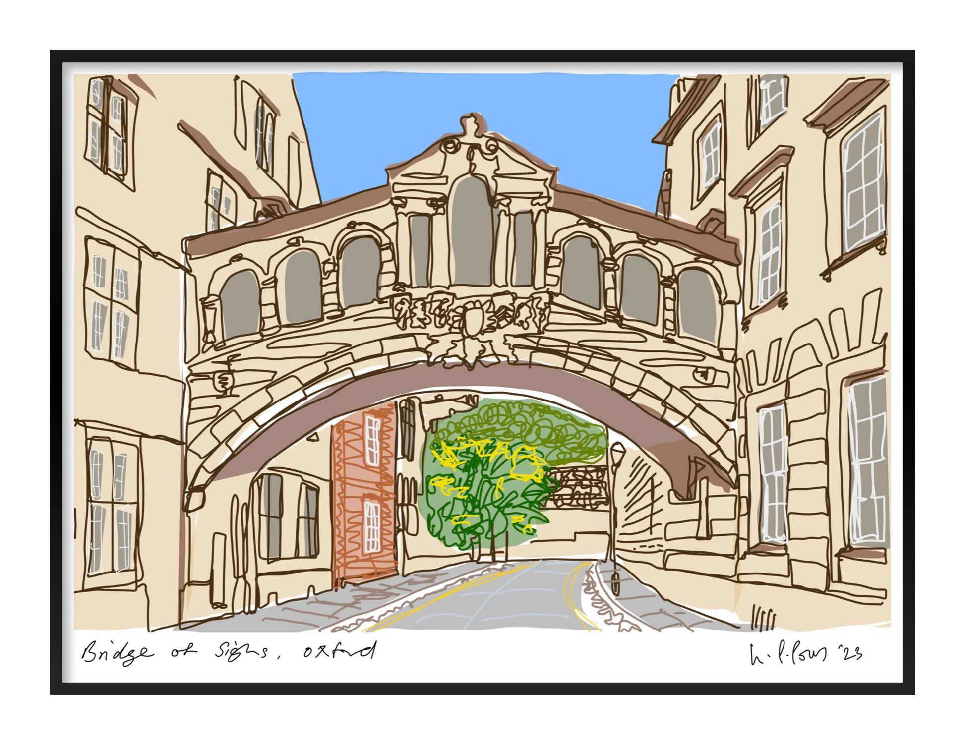 Bridge of sighs, Oxford