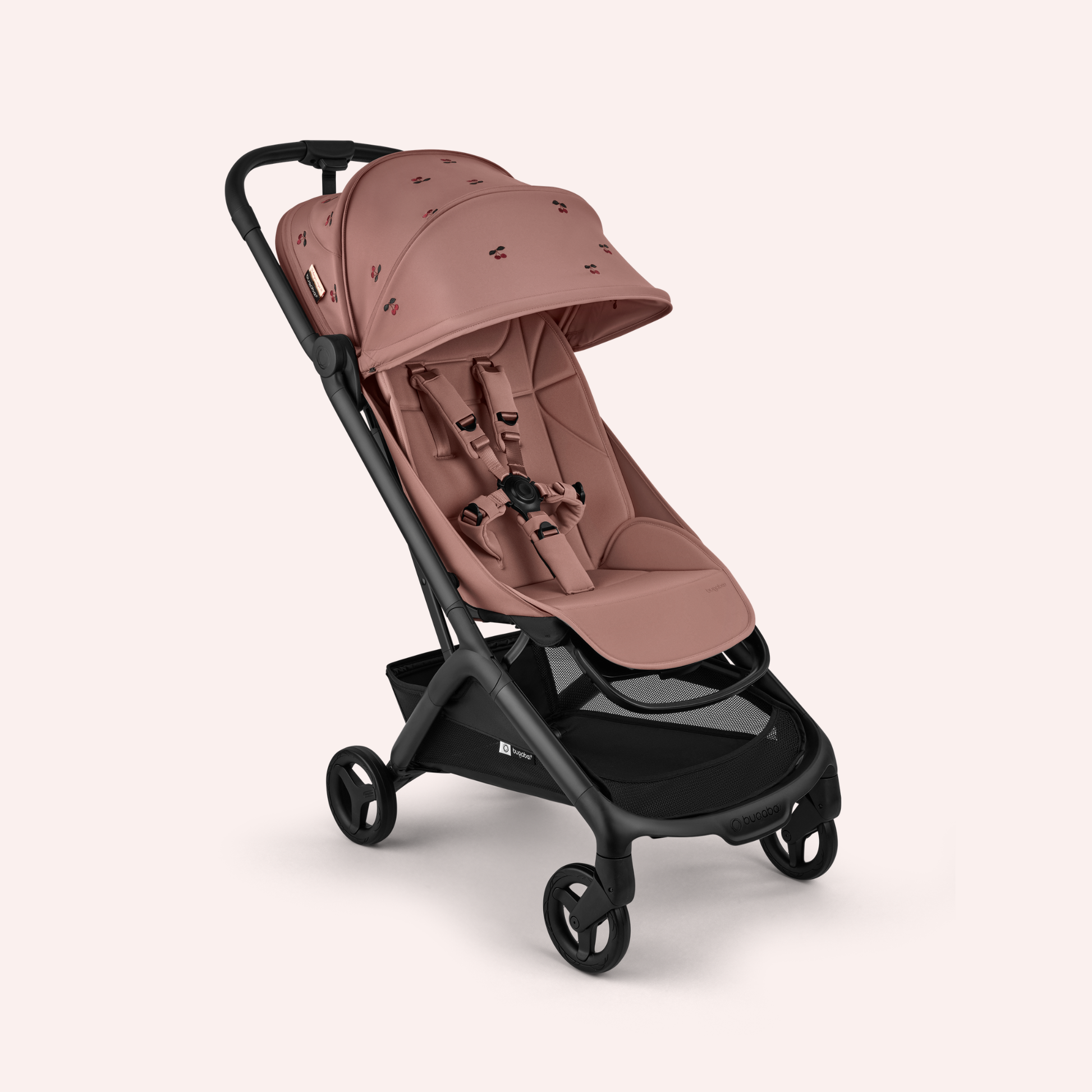 Bugaboo x Konges Slojd Cherry Butterfly 2 Stroller - Dusty Pink
