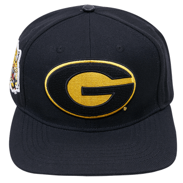 GRAMBLING STATE UNIVERSITY CLASSIC UNISEX WOOL SNAPBACK HAT (BLACK)