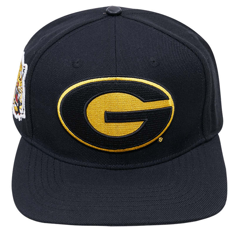 GRAMBLING STATE UNIVERSITY CLASSIC UNISEX WOOL SNAPBACK HAT (BLACK)