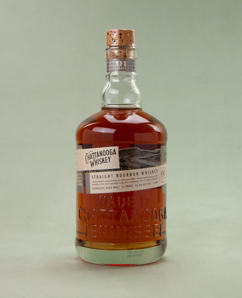 Chattanooga Whiskey Co., Straight Bourbon Whiskey Barrel 91 Proof