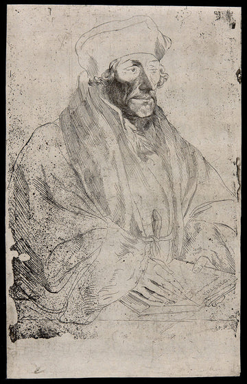 Desiderius Erasmus by Anthony van Dyck