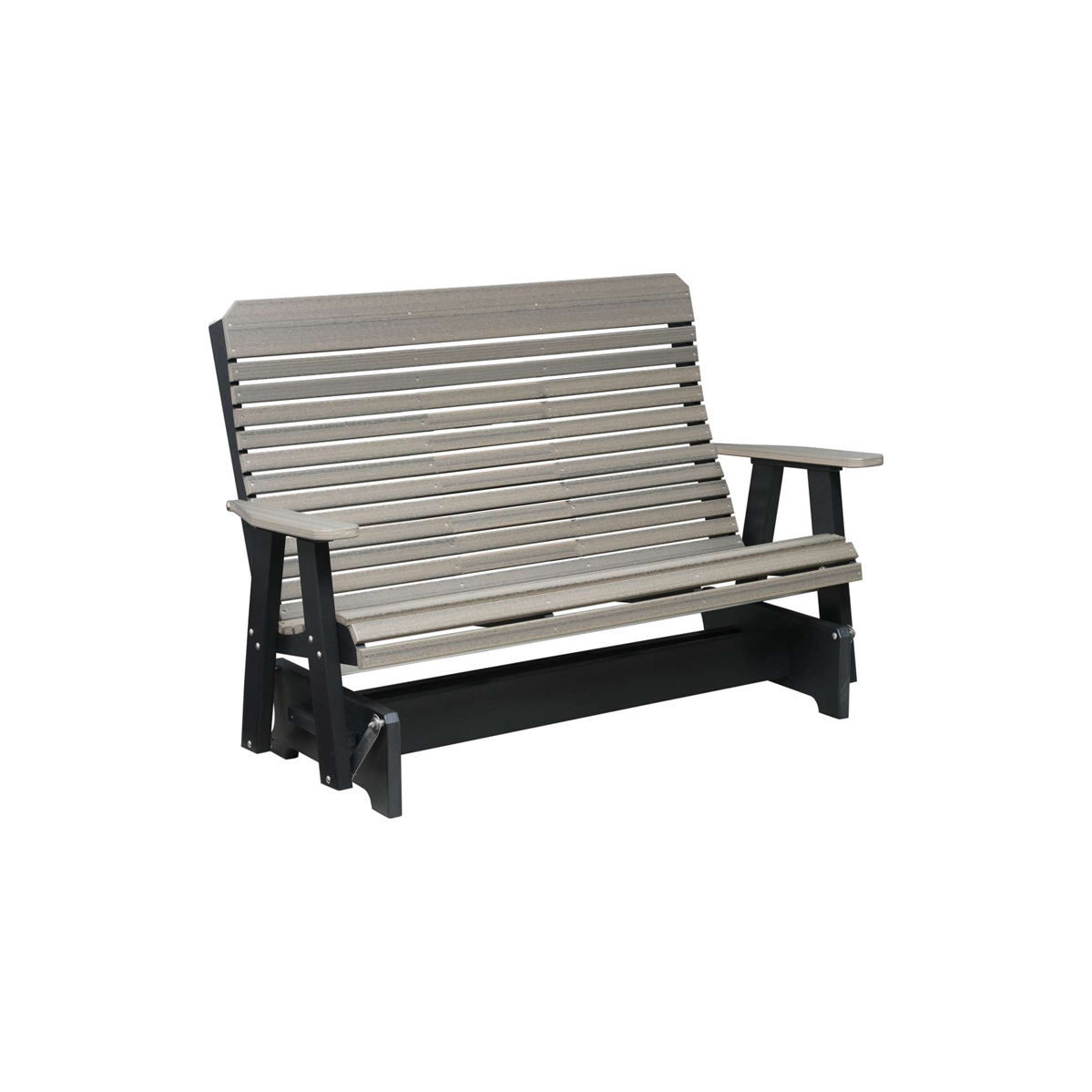 Comfort Back Outdoor Amish Poly 5' Glider - P-Upstate Amish Furniture