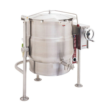 Crown ELT-100 100 Gallon Electric Steam Tilting Kettle - 3Ph, 240V
