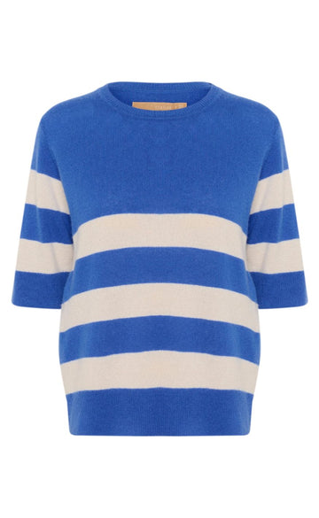 Culture Pullover - Callie Arrow Stripe - Victoria Blue/Whitecap Stripe