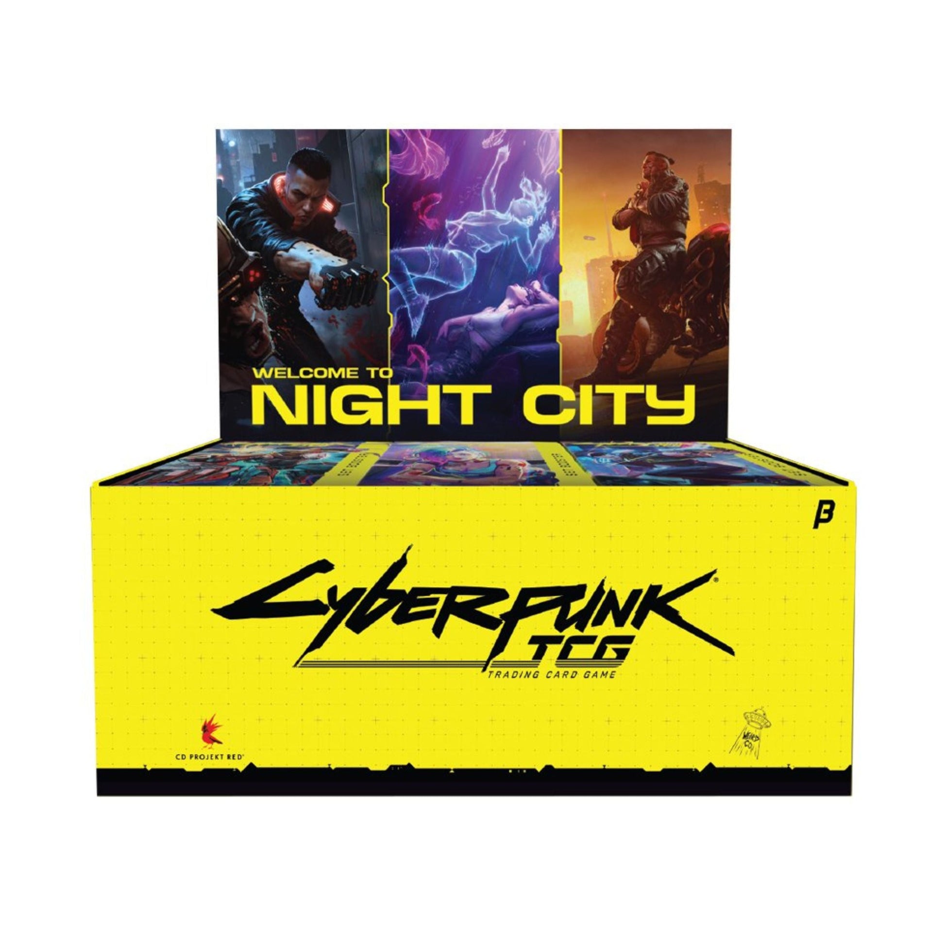 Cyberpunk TCG Beta Booster Box (36 Packs) – Trading Card Game Booster Set, Collectible Cards, Futuristic Strategy Deck Building Game, Limited Beta Edition (PRE-ORDER OCTOBER)