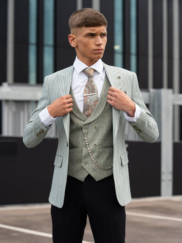 Riverside - Cool Mint 3 Piece Suit