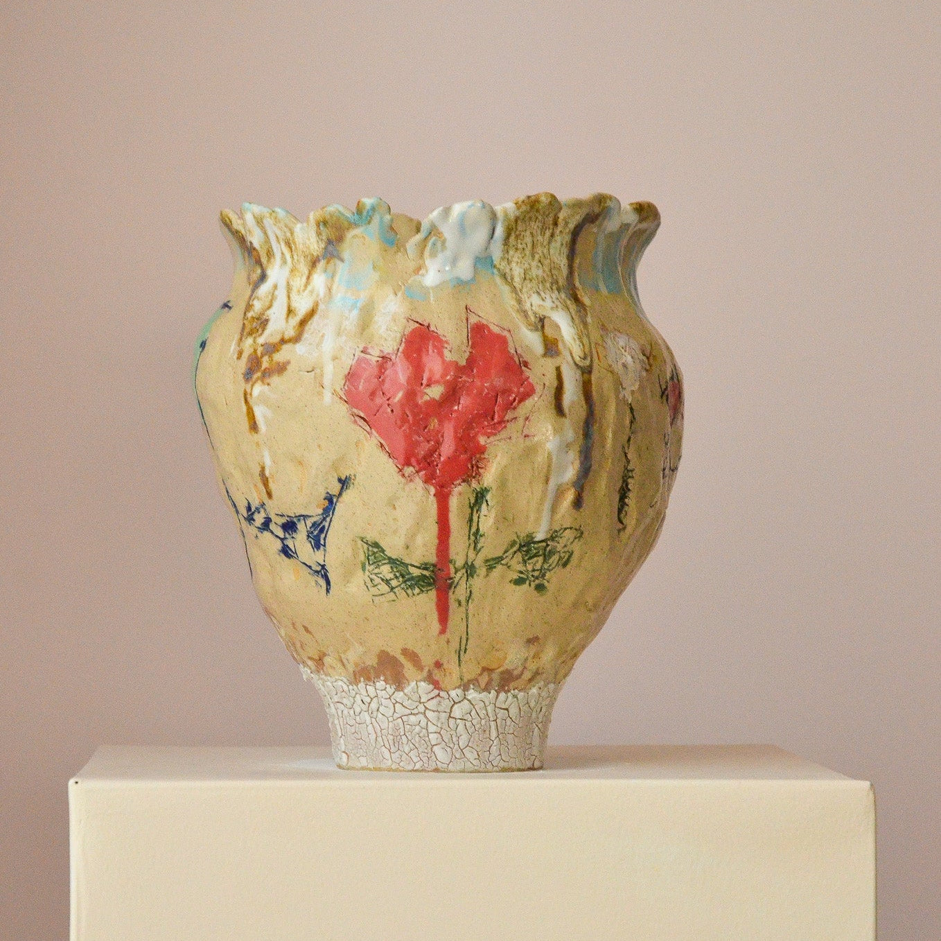 Sasha Court | Honey, I'm Home Ceramic Vase