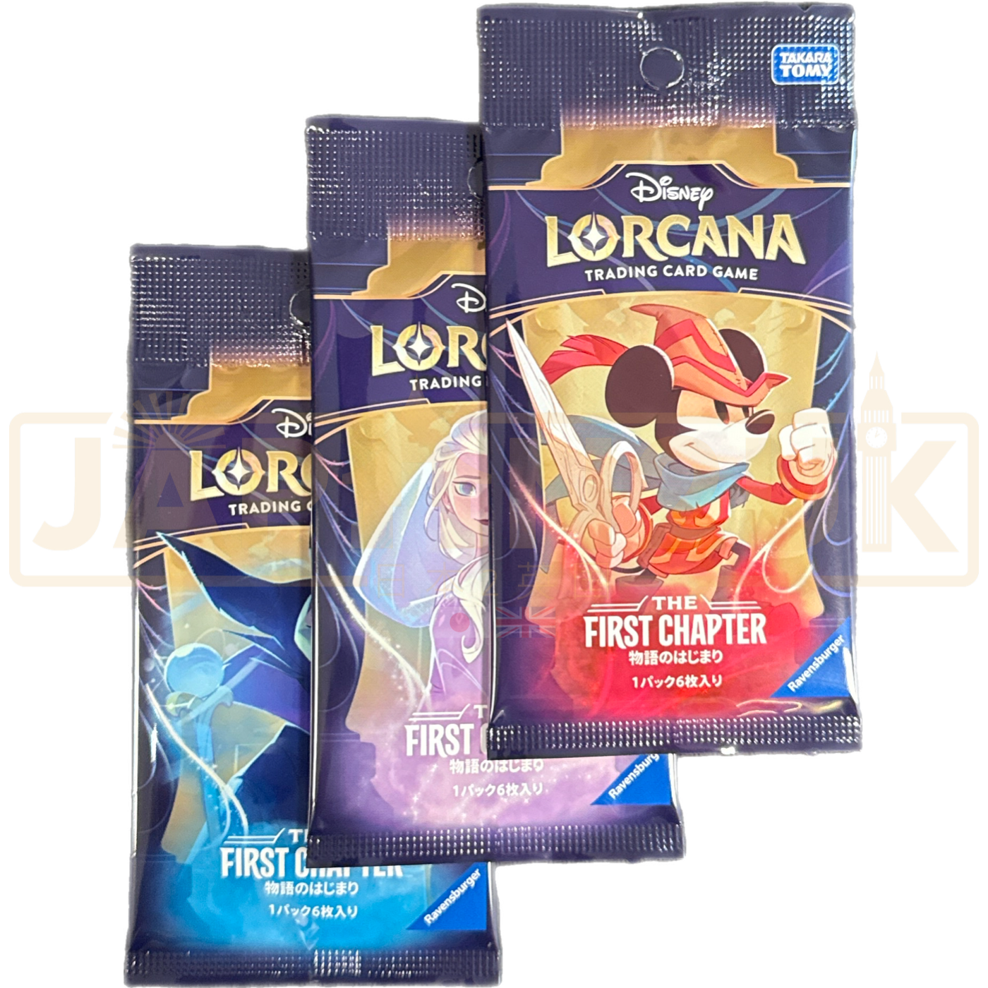 Disney Lorcana The First Chapter The Beginning of the Story Japanese Booster Pack