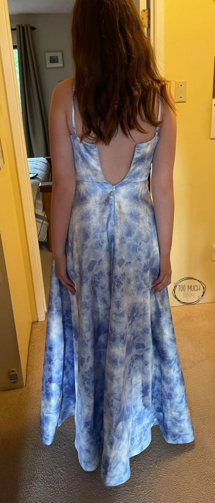 How to Add a Corset Back to a Dress That's Too Small