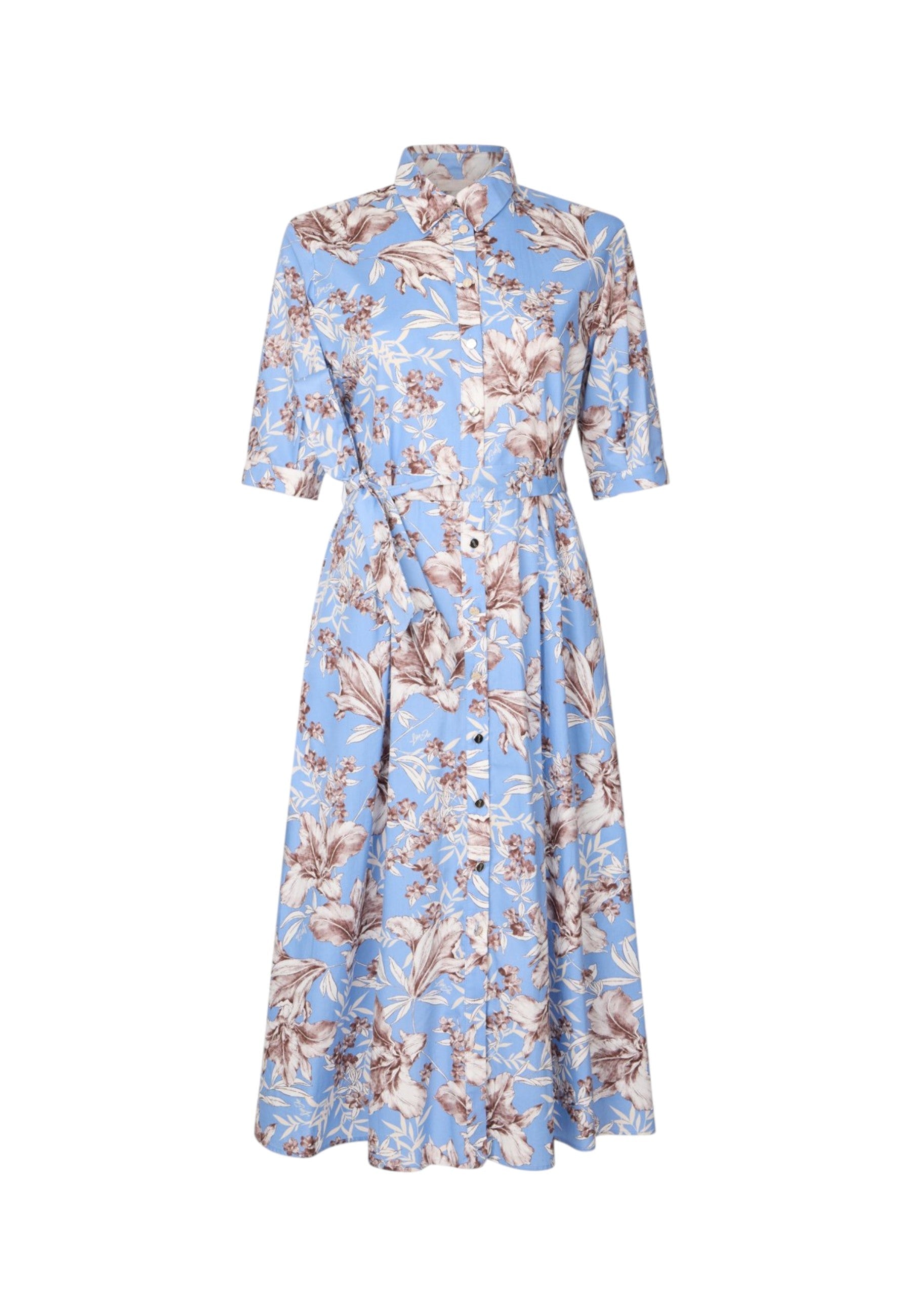 Vestito Midi Donna Liu Jo In Popeline Linea 3.0 WA6349T4853