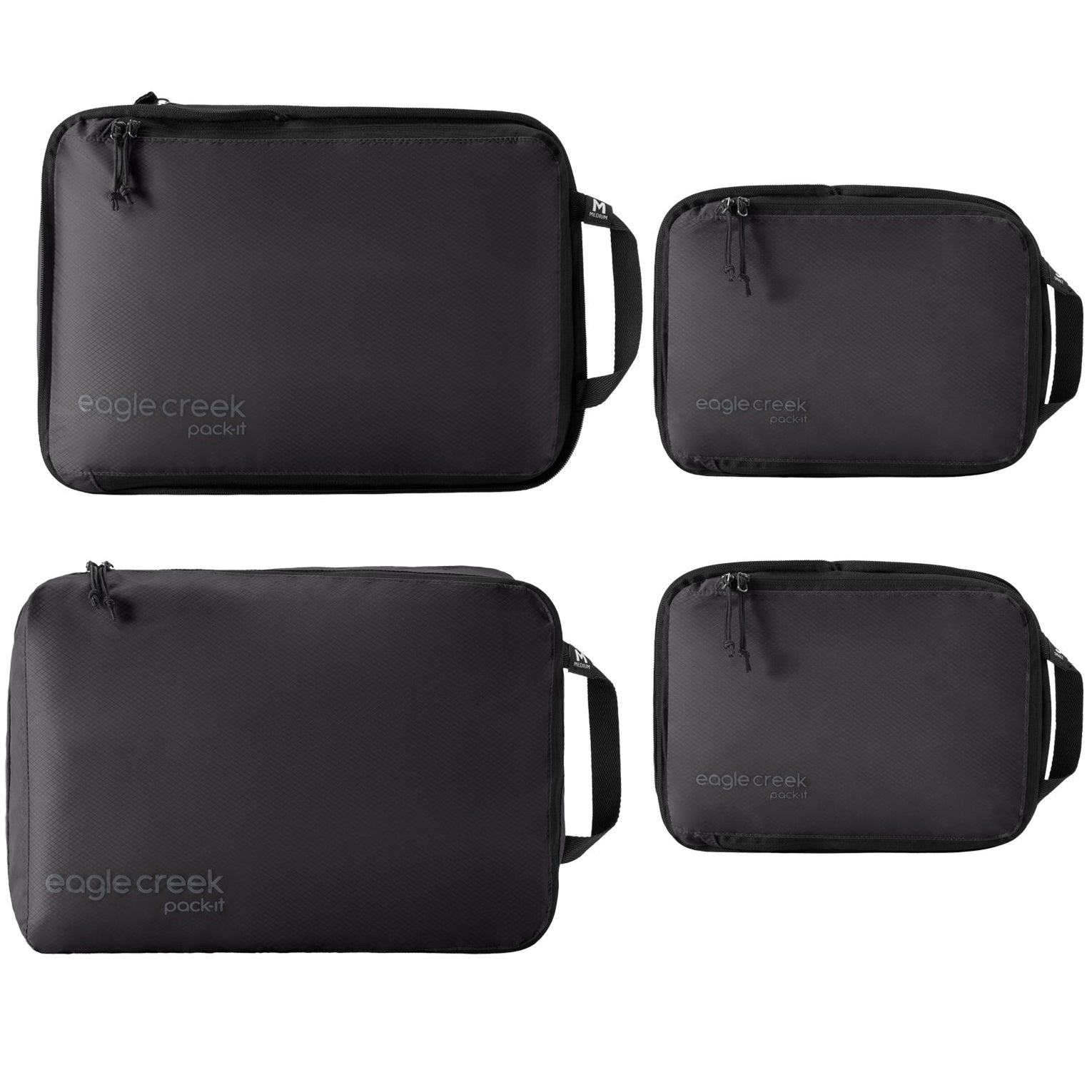 Eagle Creek Pack-it Isolate Carry-On Set of 4 050411 BLACK