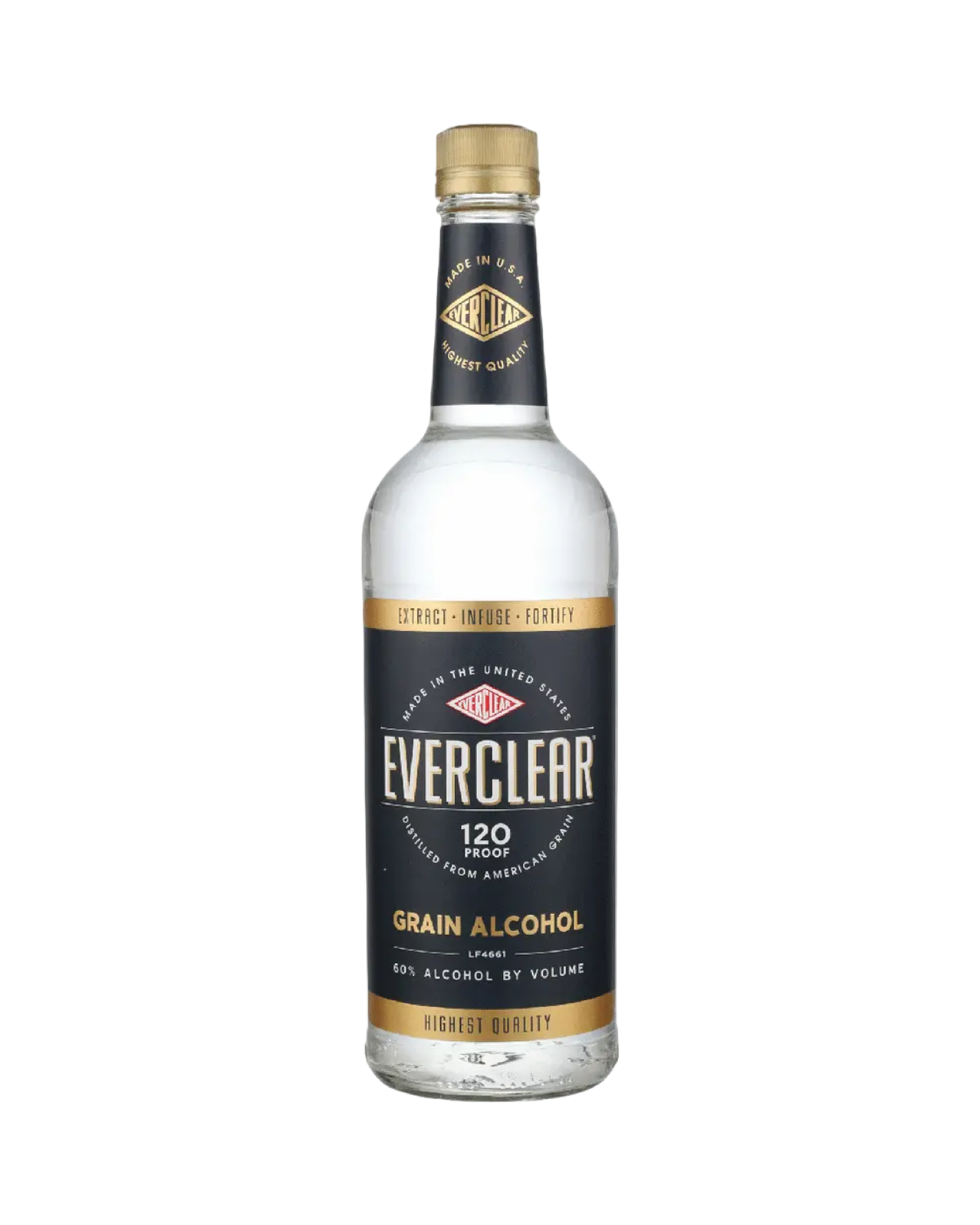 Everclear Grain Alcohol 750ml