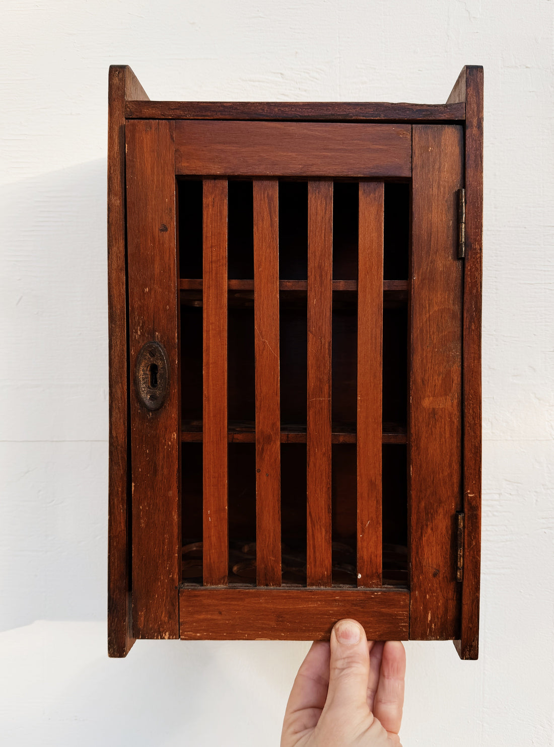 Antique Belgian Egg Cupboard