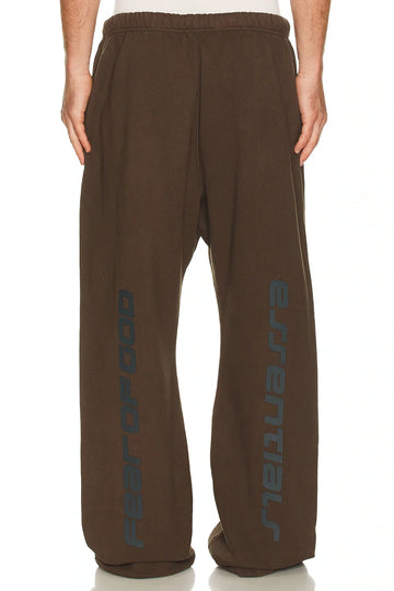 Fear Of God Essentials Flared Sweatpants 'Brown' - Hypepieces
