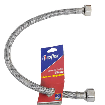 Manguera Para Lavabo 1/2X1/2 Coflex