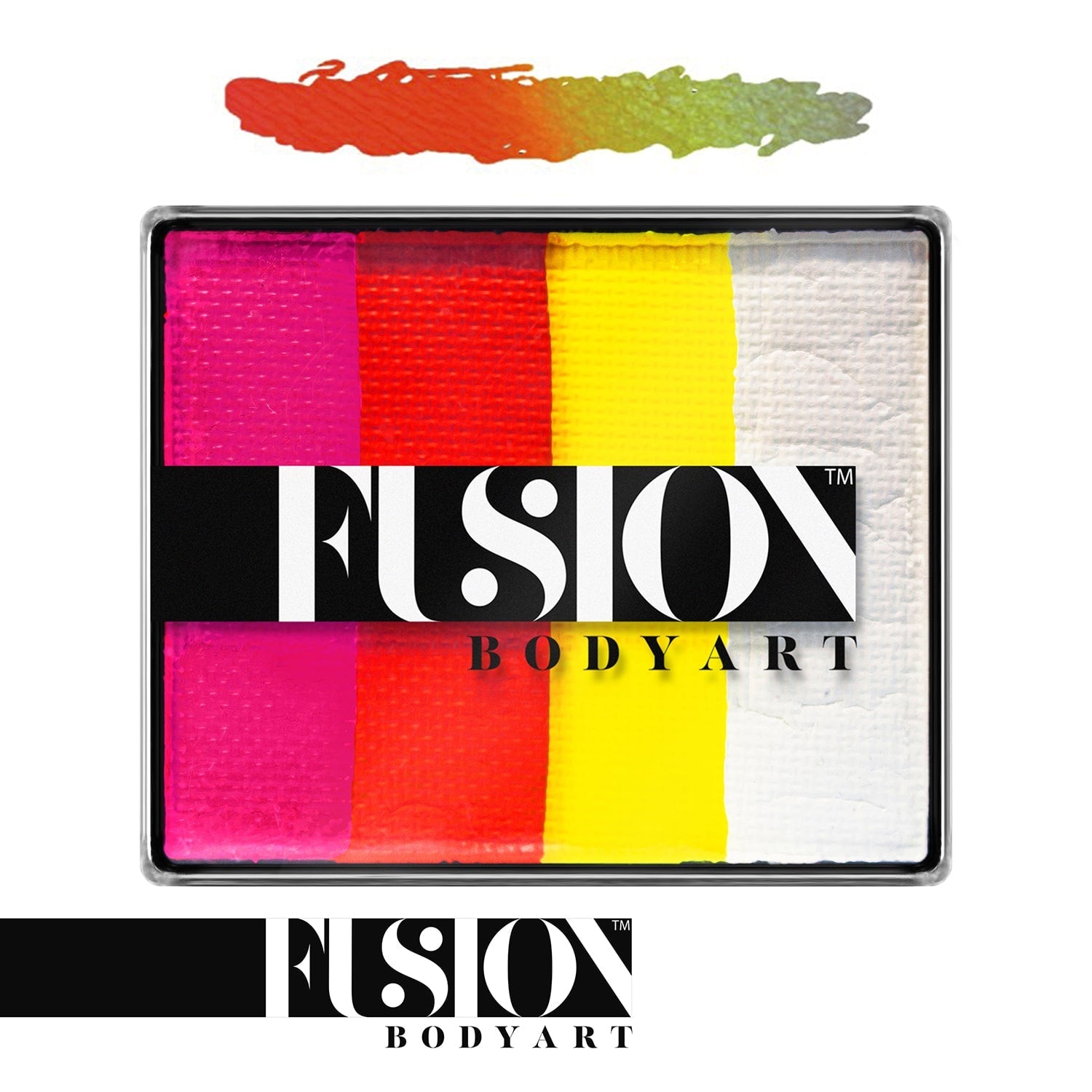 Fusion Body Art Face & FX Rainbow Cakes – Tropical Tiger