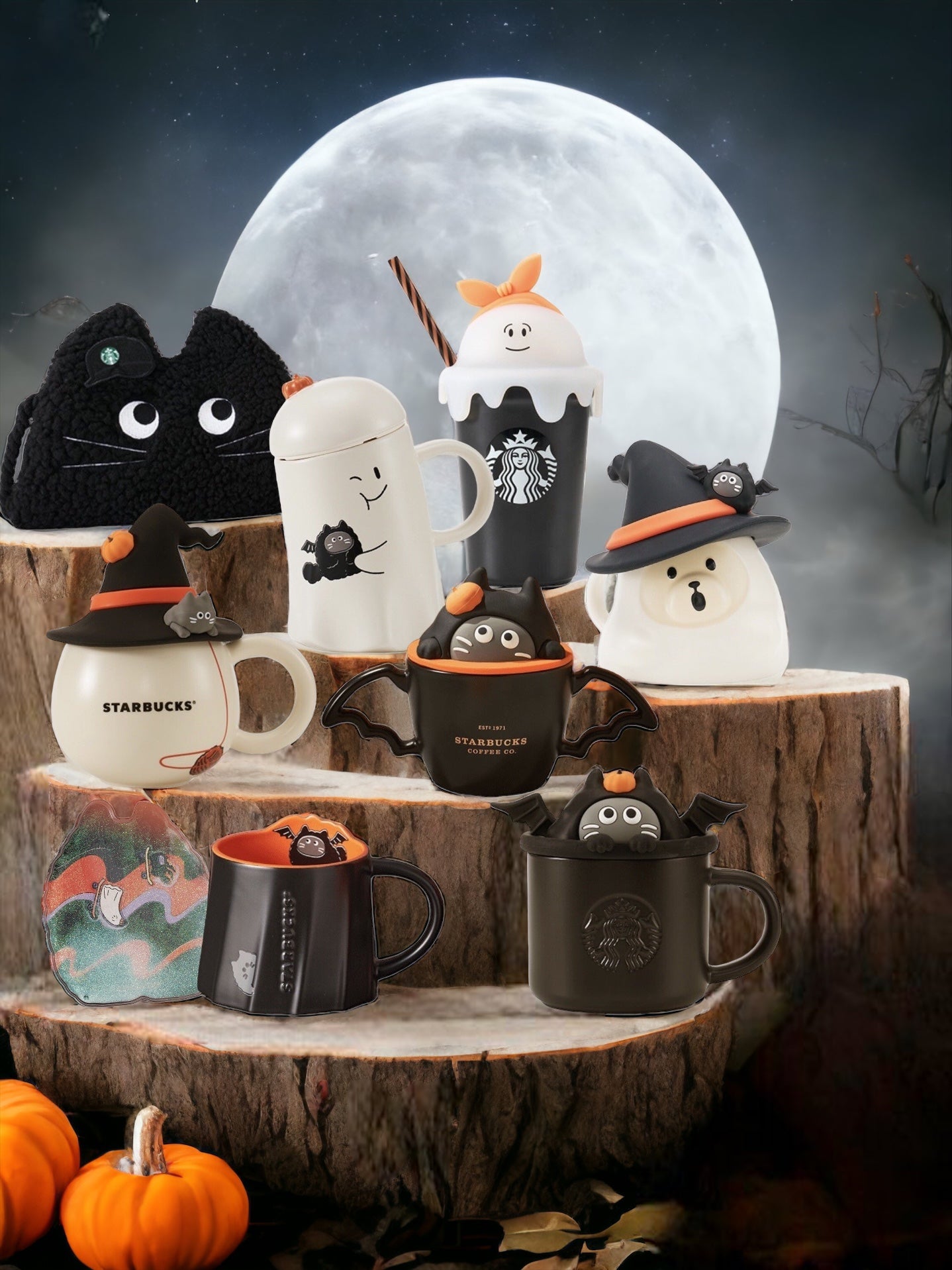 Starbucks China Halloween Collection 2023