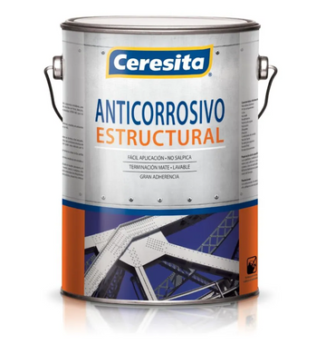 Galón Pintura Anticorrosiva Estructural Rojo Ceresita