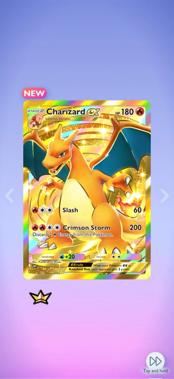 Alright selling my brand new PSA 10 GOLD EX CHARIZARD on Pokémon pocket tcg Starting price: $15,000
