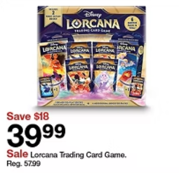 New Exclusive First Chapter Lorcana Bundle will be available Tomorrow for Black Friday at Target! 🔥 #Lorcana #DisneyLorcana