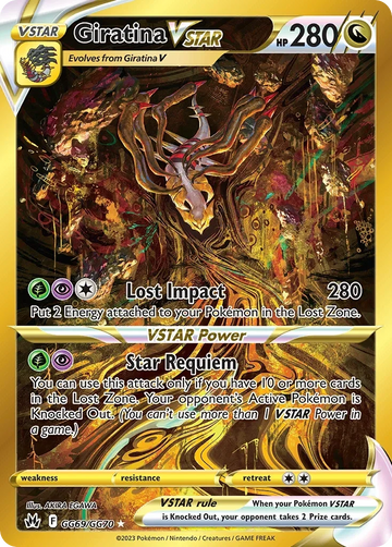 Crown Zenith Card List
