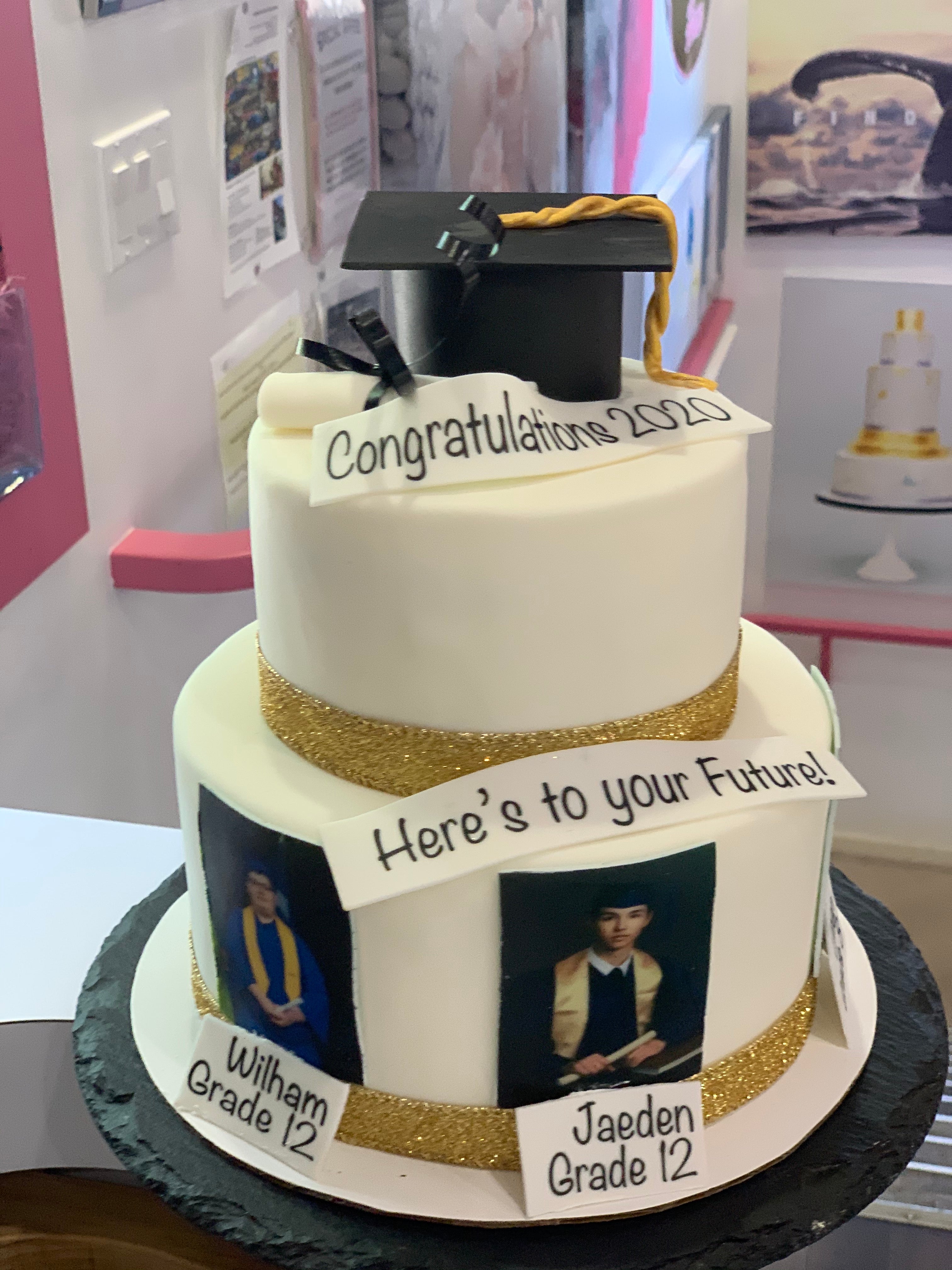 Graduation Photo Cake