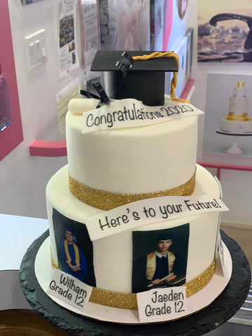 Graduation Photo Cake