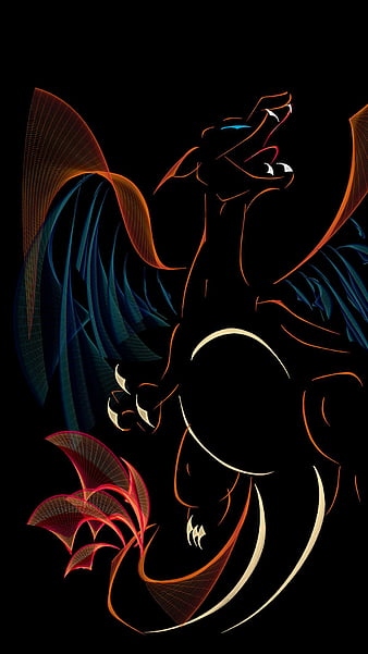 PokemonCharizardCard, pokemon, charizard, card, base set, HD phone wallpaper