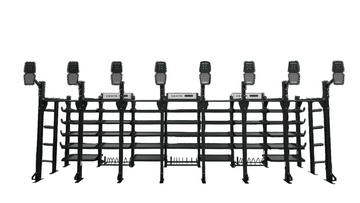 Official HYROX Perform 8 Rigs front view