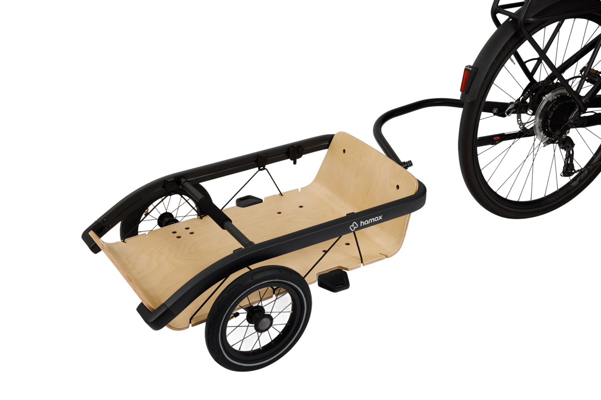 Hamax Venture | Venture Holz | Fahrradanhänger, Lastenanhänger