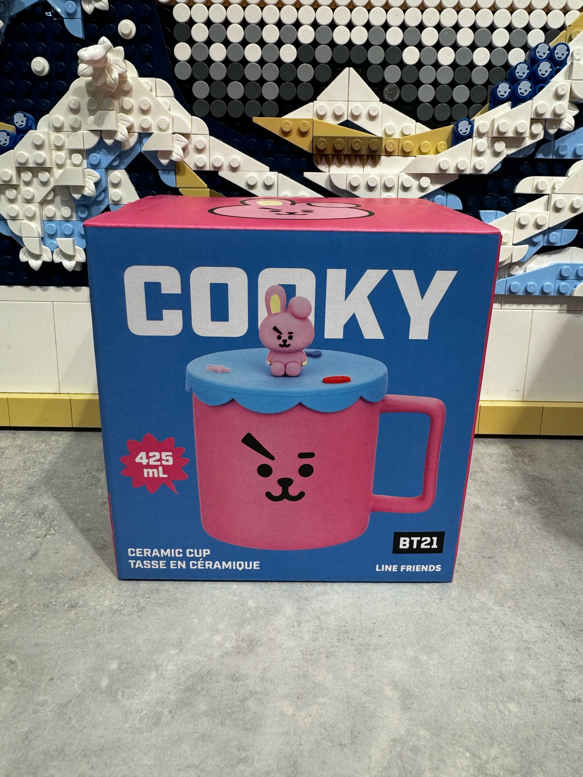 Mug avec couvercle BT21 Cooky