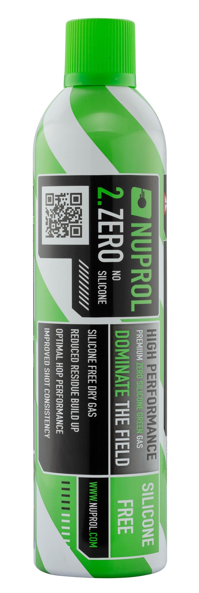 GAZ AIRSOFT NUPROL 2.ZERO SILICONE FREE GREEN GAS