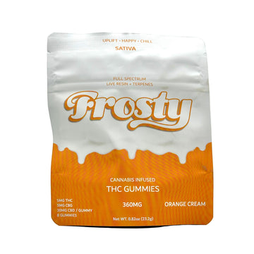 Frosty Sativa - Orange Cream - front package