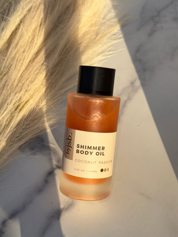 Shimmer Body Oil: Coconut Passion