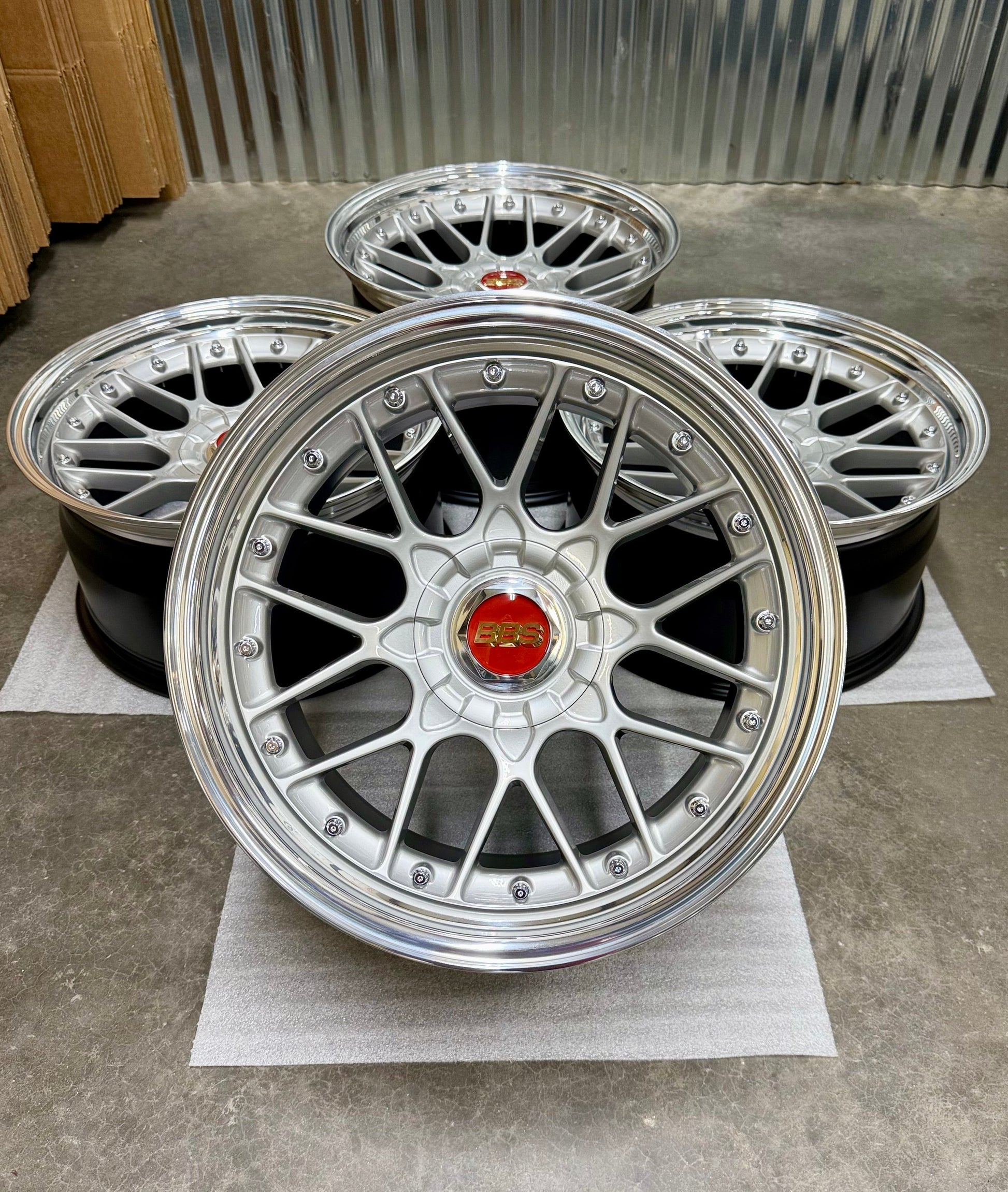 BBS RS2 (R700/701) - 3 piece (super concave) - 19" - 5x120 - BMW Fitment (E46 M3, E9X M and F8X M)